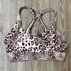 Lorna Jane Animal Print Sportsbra Adjustable
